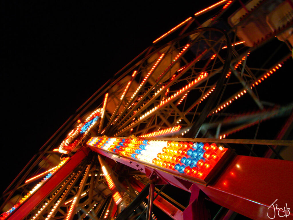 Quelques-unes des couleurs du Lunapark Lecherias